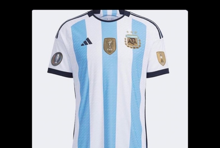 Imagen de Se agotó la nueva camiseta de la Selección Argentina en la web de Adidas.