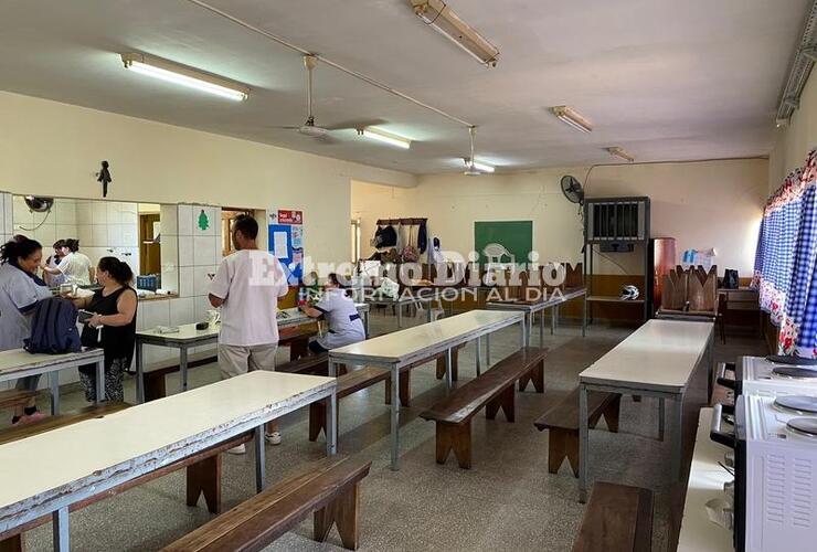 Imagen de Se robaron la garrafa de gas en el comedor de la escuela 6036