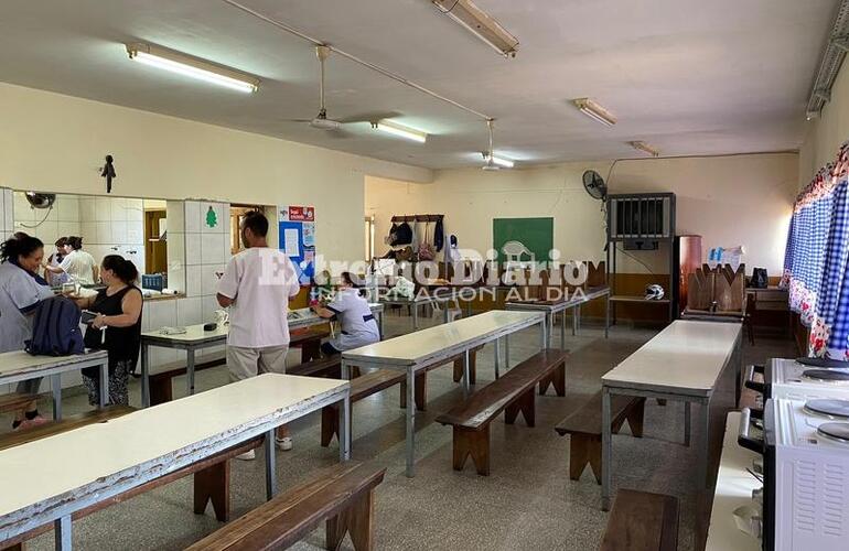 Imagen de Se robaron la garrafa de gas en el comedor de la escuela 6036