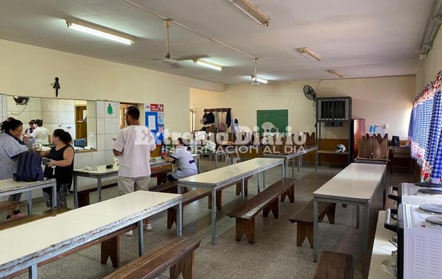 Imagen de Se robaron la garrafa de gas en el comedor de la escuela 6036