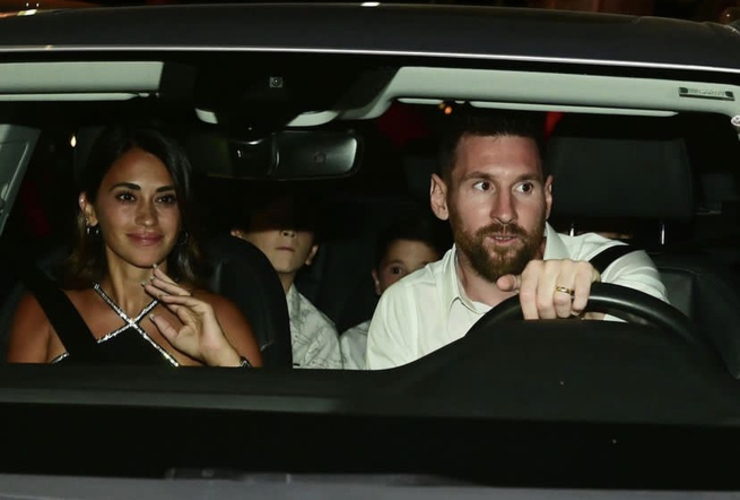 Imagen de Messi está de festejo en el cumpleaños de su sobrina