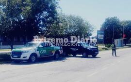 Todo ocurri&oacute; durante un control en Av Domingo Per&oacute;n y Arroyo Fr&iacute;as