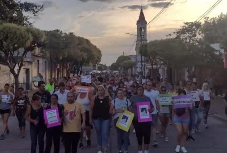 El pueblo se levantó con el pedido de Justicia.