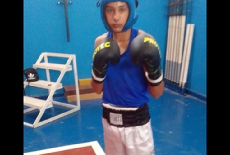 Imagen de Iván Conde, boxeador de General Lagos, fue convocado a un Campo de Entrenamiento con la Selección Argentina.