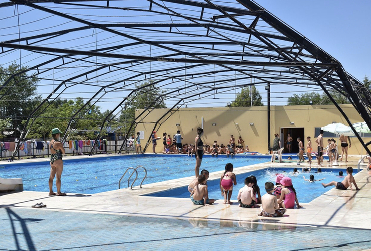Imagen de Inició la Colonia de vacaciones del Polideportivo Municipal de Pueblo Esther.