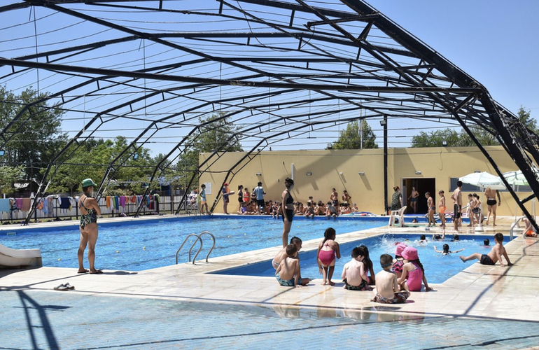 Imagen de Inició la Colonia de vacaciones del Polideportivo Municipal de Pueblo Esther.