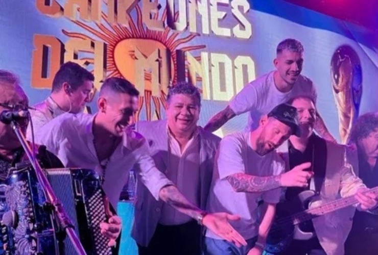 Imagen de Messi organizó la Fiesta de los Campeones del Mundo