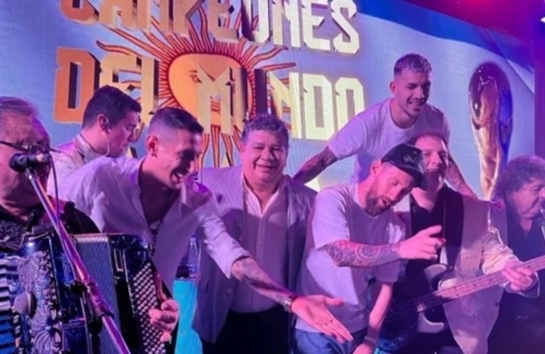 Imagen de Messi organizó la Fiesta de los Campeones del Mundo