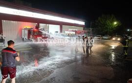 Imagen de Bautismo de fuego para los seis nuevos Bomberos en Arroyo Seco