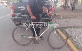 Imagen de Pueblo Esther: Detuvieron a un hombre que rob&oacute; una bicicleta