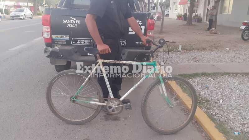 Imagen de Pueblo Esther: Detuvieron a un hombre que rob&oacute; una bicicleta