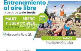 Imagen de Entrenamiento al aire libre en Fighiera