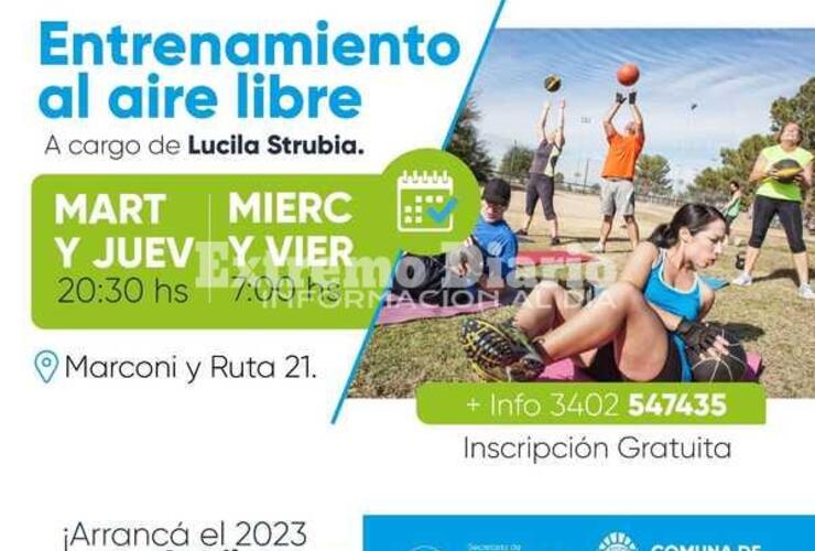 Imagen de Entrenamiento al aire libre en Fighiera