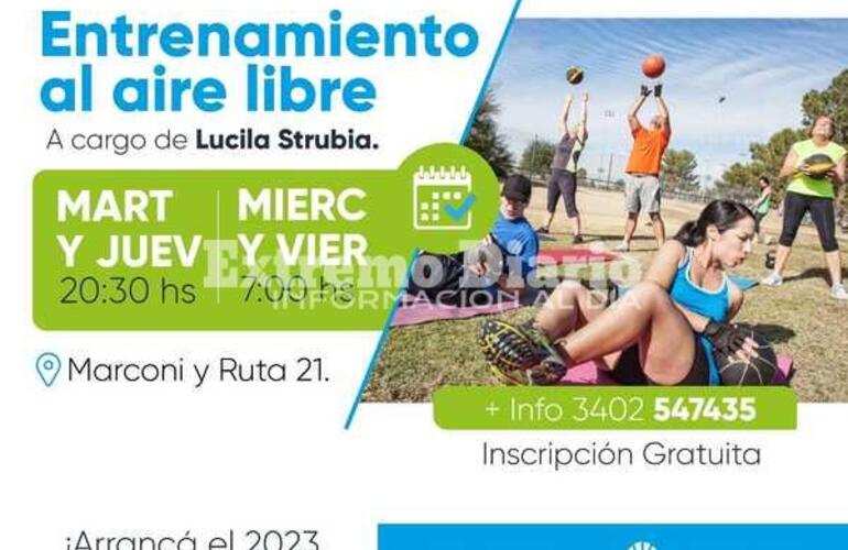 Imagen de Entrenamiento al aire libre en Fighiera