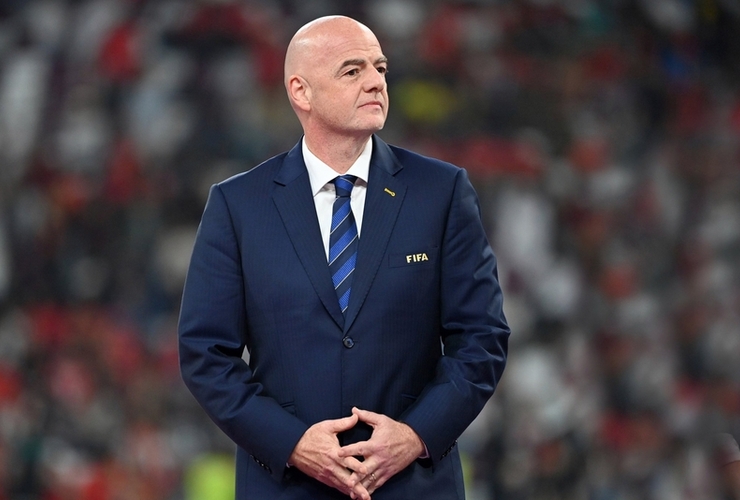 Imagen de Gianni Infantino, le pedirá a 'todos los países del mundo' que nombren un estadio de fútbol con el nombre de Pelé