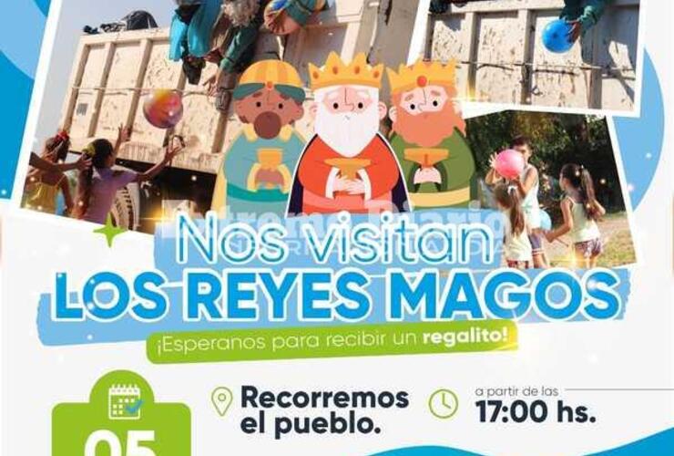 Imagen de Los Reyes Magos visitarán Fighiera