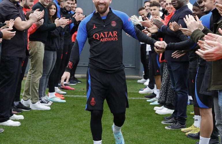 Imagen de Leo Messi regresó a los entrenamientos del PSG