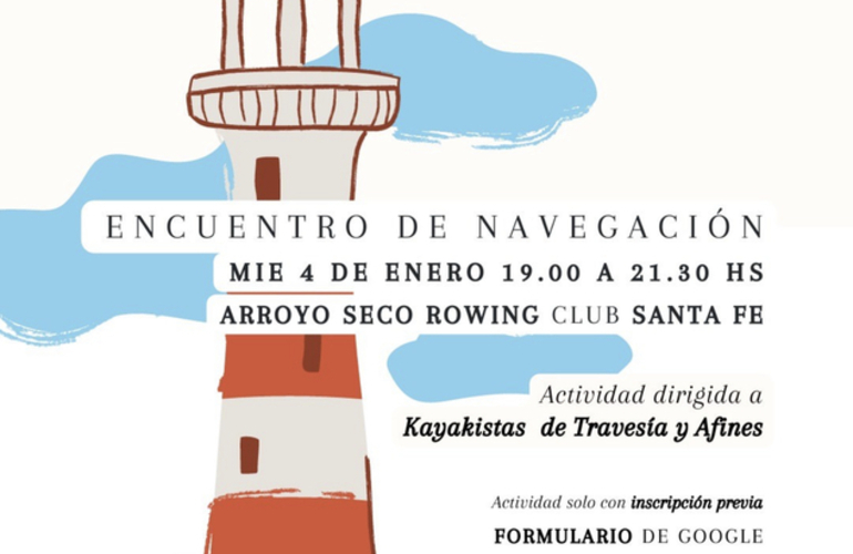 Imagen de Hoy, Encuentro de Navegación para Kayakistas en el Rowing Club.