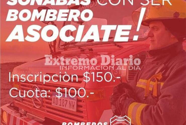 Imagen de Campaña de socios para el cuartel de Bomberos Voluntarios