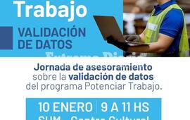Imagen de Potenciar Trabajo: Validaci&oacute;n de datos