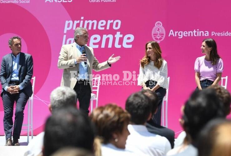 Imagen de El presidente anunci&oacute; la AUH para ni&ntilde;os, ni&ntilde;as y adolescentes que viven en dispositivos de cuidado residencial o familiar