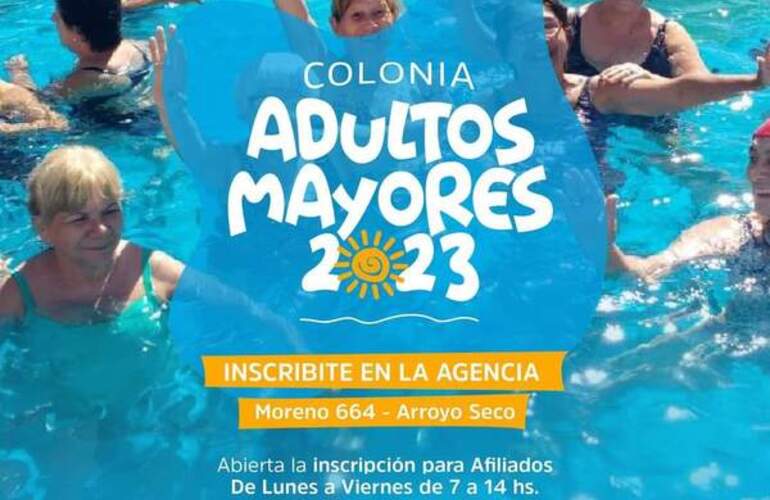 Imagen de Unión y el PAMI presentaron la Colonia para Adultos Mayores