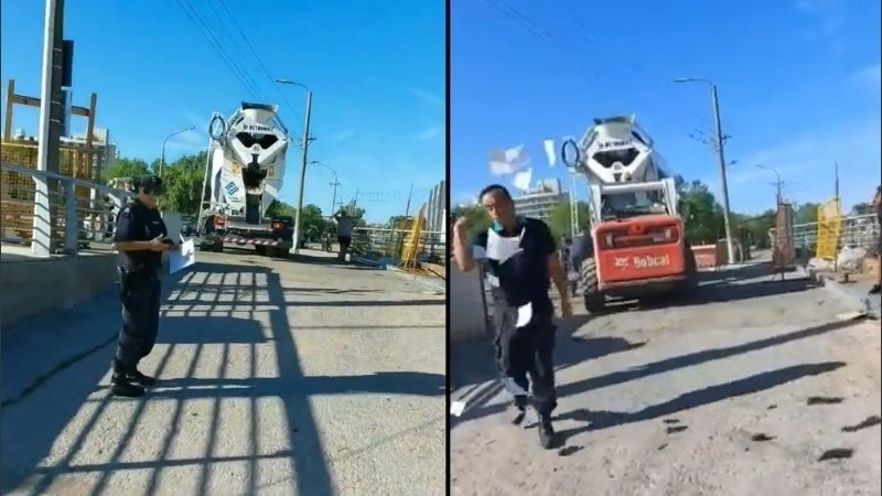 El comisario Claudio Gonz&aacute;lez fue suspendido y su seccional, intervenida. (im&aacute;genes videos)