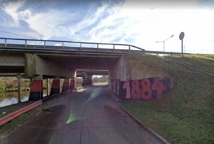 La zona de Ayacucho y Circunvalación, el límite entre Rosario y Villa Gobernador Gálvez. (Imagen Google Street View)