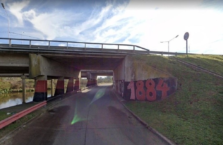 La zona de Ayacucho y Circunvalaci&oacute;n, el l&iacute;mite entre Rosario y Villa Gobernador G&aacute;lvez. (Imagen Google Street View)