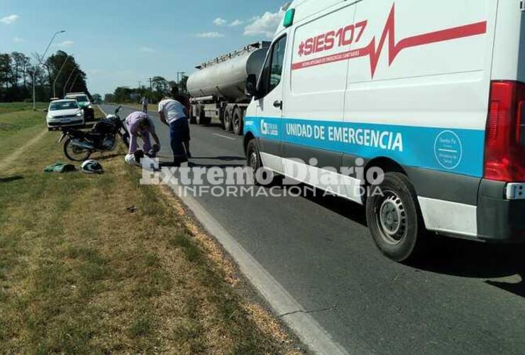 Todo indicaba que el paciente no revestía heridas de gravedad