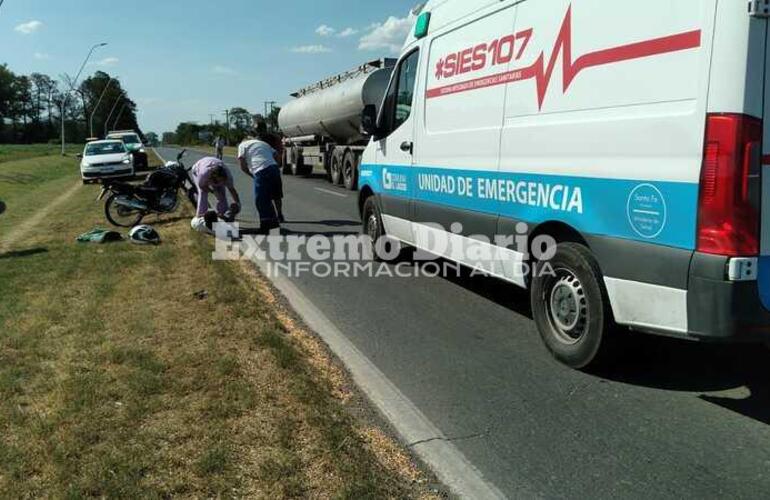 Todo indicaba que el paciente no revestía heridas de gravedad