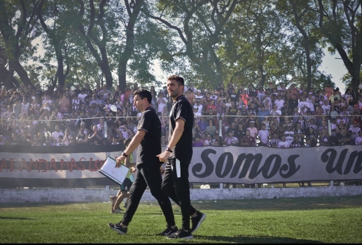 Imagen de 'Me voy vacío, me voy lleno', frase de Sebastián Morí, a modo de despedida, tras dejar de ser el DT de Unión.