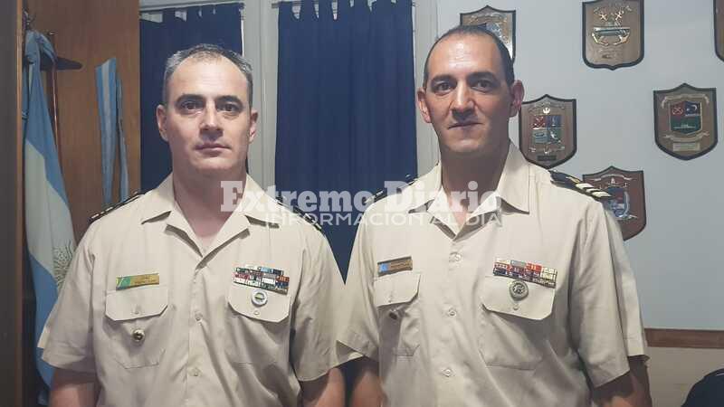 Giovanardi junto al jefe saliente, Gerardo D&iacute;az.