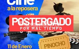 Imagen de Se suspendi&oacute; el cine a la reposera por mal tiempo