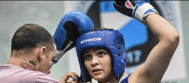 Imagen de Lorena Balbuena, se prepara con la Selecci&oacute;n Argentina de Boxeo, para competir en Rep&uacute;blica Dominicana.