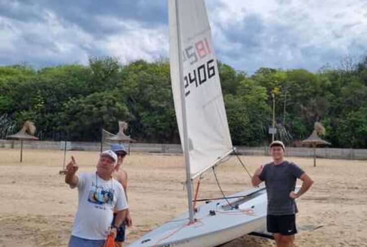 Imagen de Clases de 'Laser' en el Rowing Club. Imagen de Clases de 'Laser' en el Rowing Club.