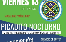Imagen de 'Picadito Nocturno', nuevo evento de los Pescadores Unidos del Rowing Club.