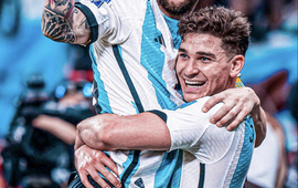 Imagen de Lionel Messi y Juli&aacute;n &Aacute;lvarez, est&aacute;n nominados al Premio �The Best� como Mejor Jugador 2022.