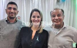 Junto a Carolina Losada en una reuni&oacute;n de �Juntos por el Cambio�