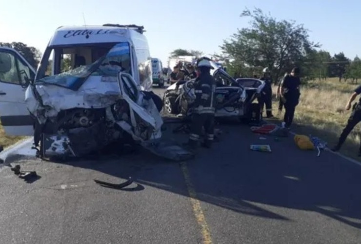 Imagen de Cuatro integrantes de una familia de Casilda murieron en un accidente en la ruta 41