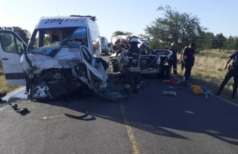 Imagen de Cuatro integrantes de una familia de Casilda murieron en un accidente en la ruta 41