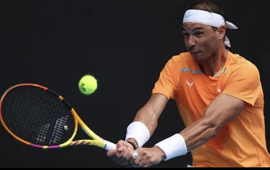 Imagen de Rafa Nadal logr&oacute; su 77&ordf; victoria en el Australia Open.