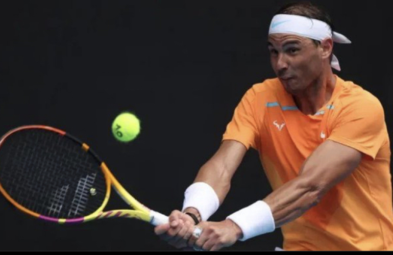 Imagen de Rafa Nadal logró su 77ª victoria en el Australia Open.