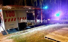 Fin de semana agitado para el personal del cuerpo activo de Bomberos de Pueblo Esther.