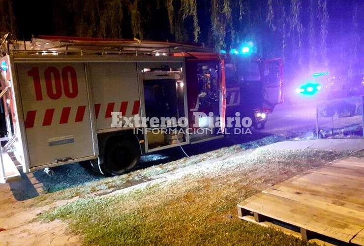 Fin de semana agitado para el personal del cuerpo activo de Bomberos de Pueblo Esther.