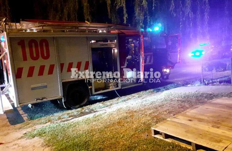 Fin de semana agitado para el personal del cuerpo activo de Bomberos de Pueblo Esther.