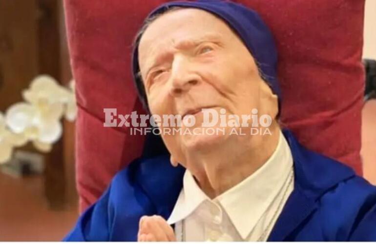 Imagen de Muri&oacute; a los 118 a&ntilde;os Sor Andr&eacute;, la persona m&aacute;s longeva del mundo