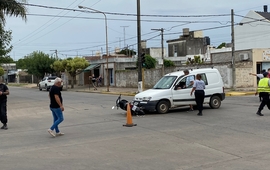 Imagen de Accidente de tr&aacute;nsito en Col&oacute;n y Belgrano