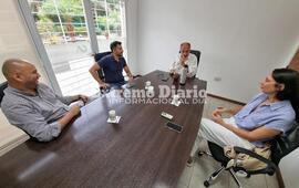 Imagen de Pighin recibi&oacute; a directivos de la Aci