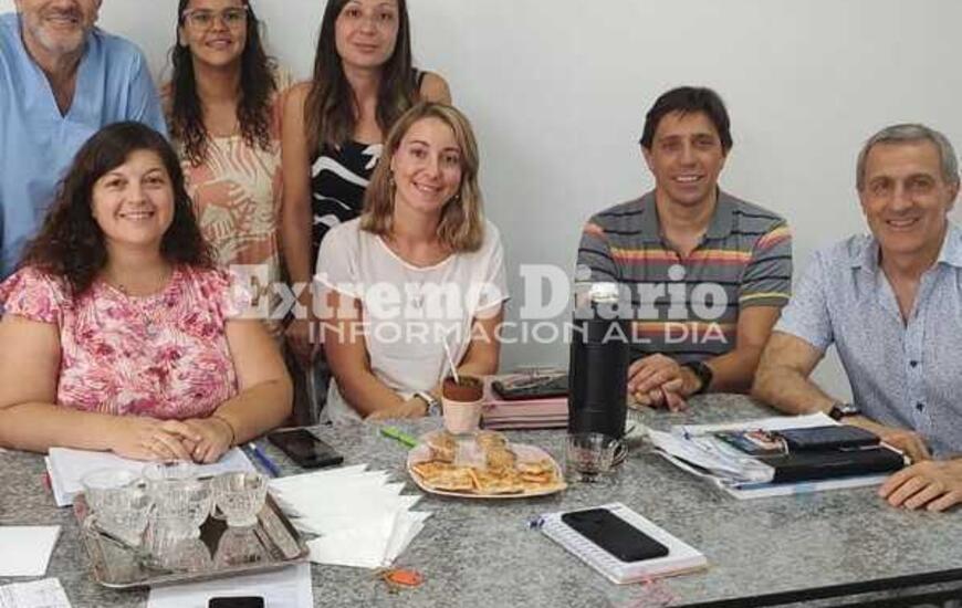 Imagen de Fighiera   Inclusi&oacute;n en las discapacidades   El presidente comunal, Rodolfo Stangoni se reuni&oacute; con referentes del Samco local, del &aacute;rea de Desarrollo Social y con Patricio Huerga, subsecretario de Inclusi&oacute;n para Personas con Discapacidad de Santa Fe